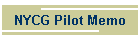 NYCG Pilot Memo
